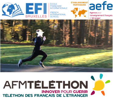 L'EFI Bruxelles court pour soutenir l'AFM-Téléthon