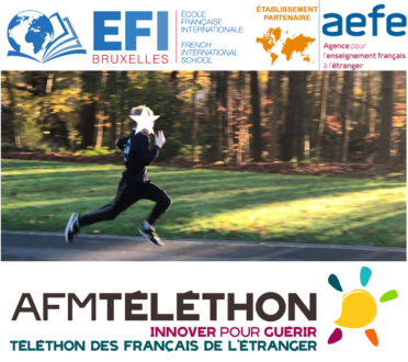 EFI Brussels runs to support AFM-Téléthon