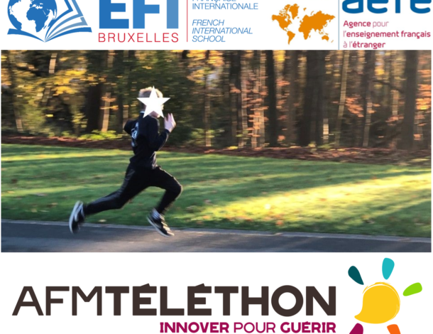 EFI Brussels runs to support AFM-Téléthon