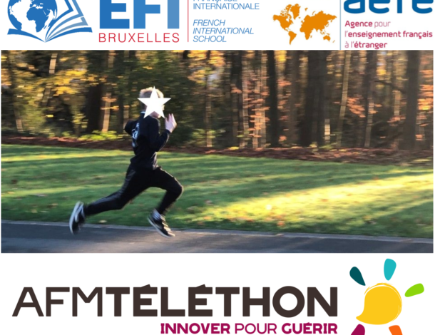 L'EFI Bruxelles court pour soutenir l'AFM-Téléthon